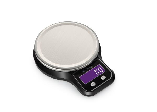 High Precision Digital Kitchen Scales Durable LCD Display 3 Kg 0.1 G Division