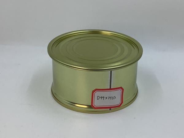 99mm Three Piece Can Food Tin Can D99*H53mm Compact 401# Caliber Food Tin Packing