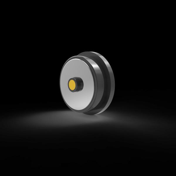 Magnetic DC charging magnet  connector 3A strong magnetic LED light dia 10.0mm