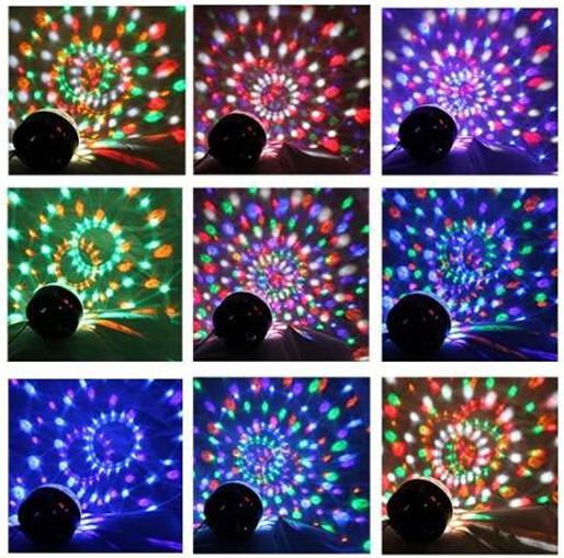 6*3W LED Disco Ball (6 colors) YD-001