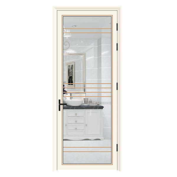 Porta original de alumínio com 10 camadas de vedação e cor opcional