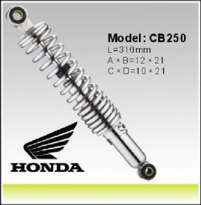 Honda Cb250 Motorcycle Shock Absorber , Brazil Cb250 Rear Shocks 310MM Motor Shocks