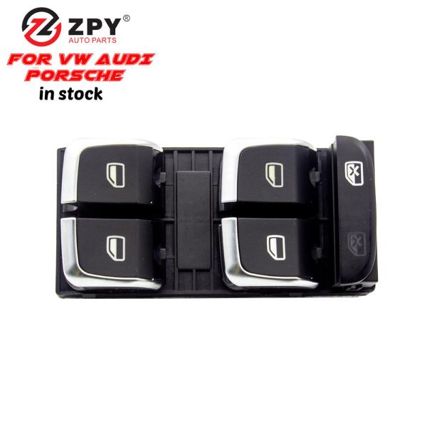 ZPY 8KD959851A Car Electric Chromed Plated Power Window Switch 8K0959851A For Audi A4L Q5