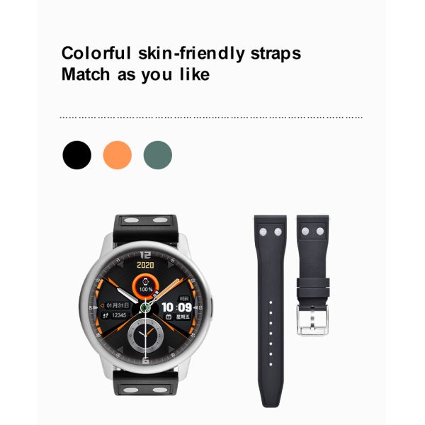 Waterproof Breathable FKM Rubber Watch Strap · Customizable Size And Logo | OEM/ODM - China Wholesaler SHX