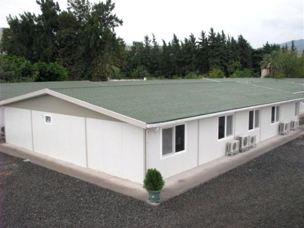 Kits préfabriqués en acier légers mobiles de Chambre - deux chambres à coucher, GFA 92sqm