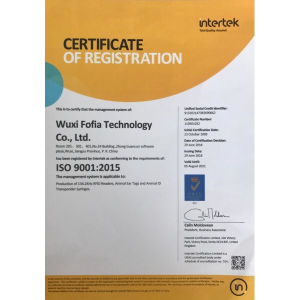RFID Electronic Animal Ear Tag 134.2KHz FDX HDX Compatible with Livestock Pig Sheep Cattle Printing Shops