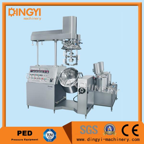 Automatic Cream Vacuum Emulsifying Machine ZRJ-50L Hydraulic Lifting System