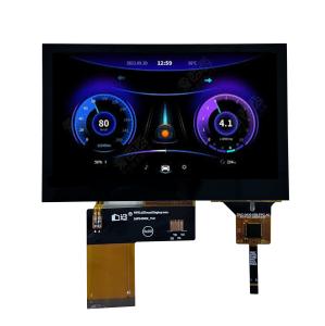 4.3'' IPS 480*RGB*272 Tft Lcd Display 40 Pin RGB Interface Capacitive Touch