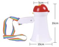 Mini-Megafone de bateria 0.2KM Para os fãs