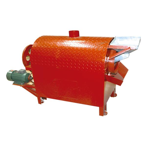 Big Capacity Peanut Roasting Machine Automatic Drum Roller Type For Oil Crops