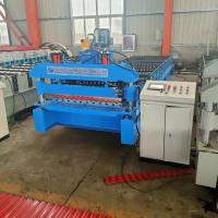 Fabricación de láminas de techo de 7/8' Fabricación de paneles corrugados de techo máquina de moldeado de rodillos