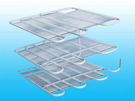Refrigeration Evaporators / Wire On Tube Evaporator Widely Used In Fridger