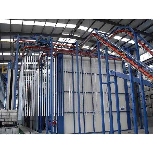 Cost-Effective Aluminum Profile Vertical Powder Coating Line for Southeast Asia Factories