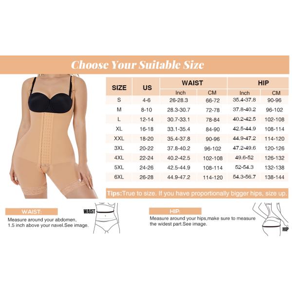 Трикотажные женские боди-шопперы HEXIN Дизайн Control Belly Butt Lift трусики BBL 5XL FAJAS