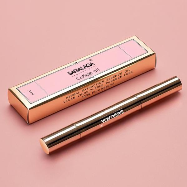 Healthy Formulate SAGALAGA Strengthen Moisturize Cuticle Oil Pen With Vitamin E Jojoba Oil Revitalize Cuticles and Nails