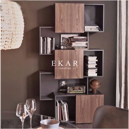 Modern Fashion Design Book Shelf Furniture Wooden Bookcase