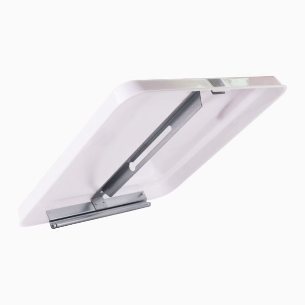 RV Roof Vent Cover Universal Fit PP Plastic Vent Lid with Hinge UV Resistant Weatherproof for Camper Travel Trailer Motorhome