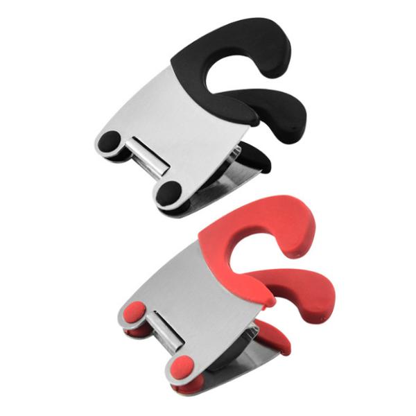 Stainless Steel Kitchen Gadget Pot Clip Holder Utensil For Restaurant