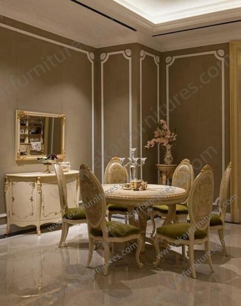 Alibaba Retro french italian leather dining chair