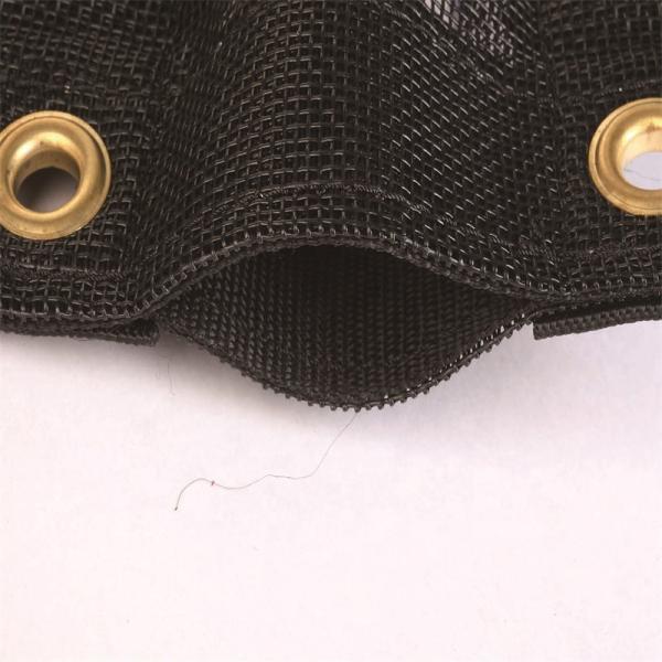 Tear Strength PVC Coated Mesh Fabric Lightweight 0.4-1.0mm SGS.REACH Certification