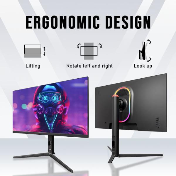 Pantalla plana 27 pulgadas Monitor de juegos Nano IPS 1K 2K 4K 300cd/M Brillo Luz azul