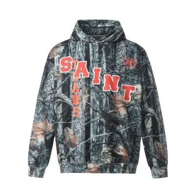Unisex Rhinestone Pattern Drop Shoulder Hoodies Custom Logo