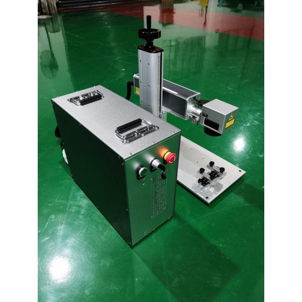 Animal Ear Tag Pigeon Ring Laser Fiber Marking Machine CE Rohs Certificate