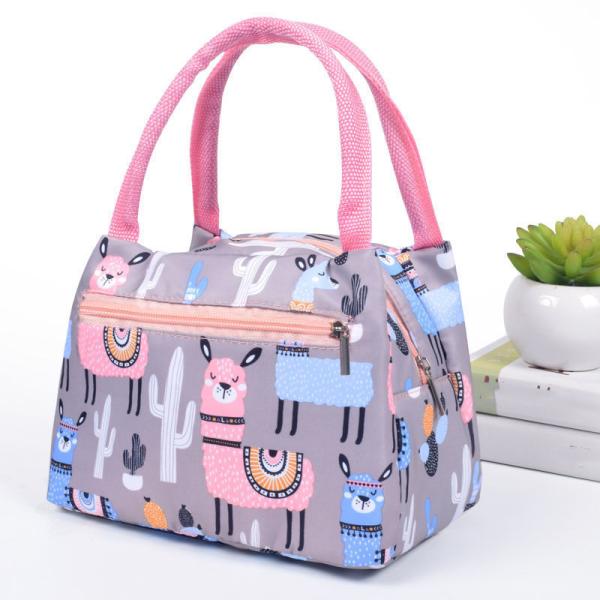 Insulated Thermal Fashion Style Cooler Picnic Lunch Box Bag for Daily Life Needs