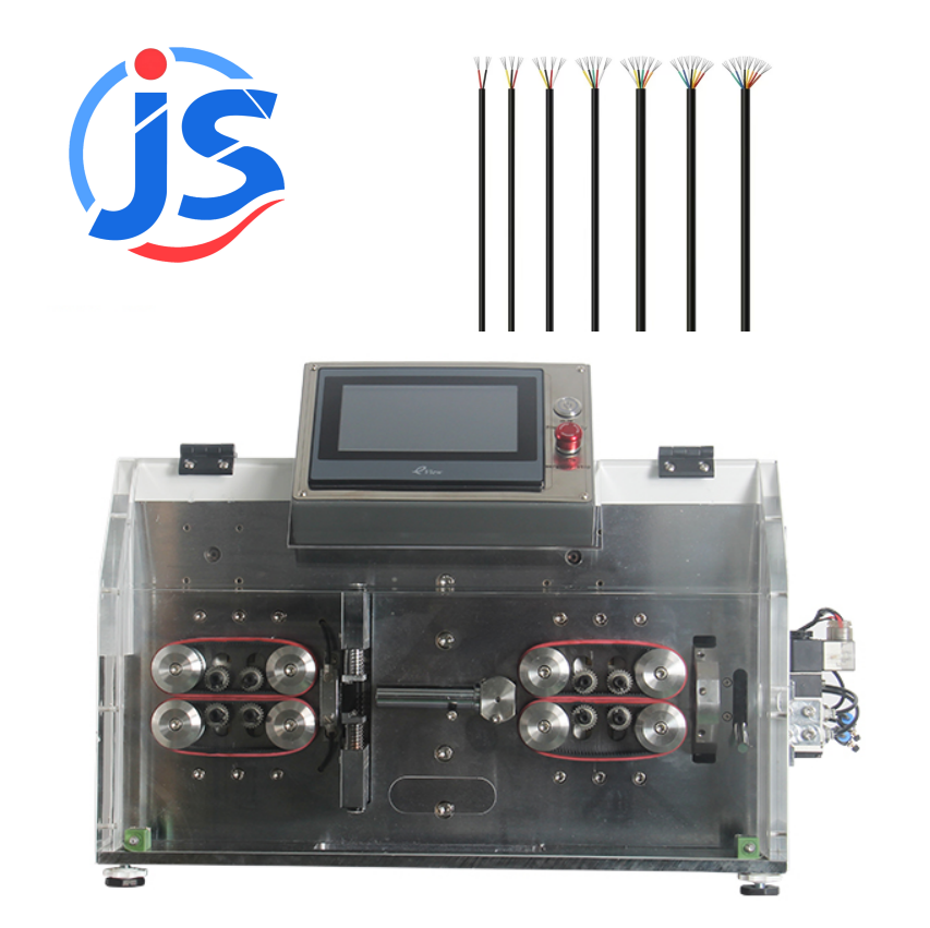 Automatic Cable Stripping Machine with 4mm2-30mm2 Cable Spec, 400-700pcs/hour Output, and High Speed Steel Blades