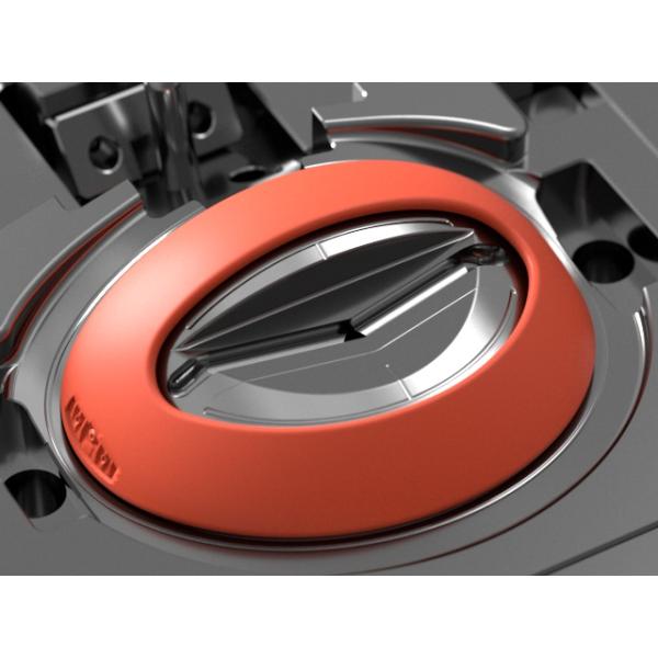 Пусковая площадка МЯТЛИКА задняя (1*1)/холодные бегун/2-плиты отливают No.22730 в форму