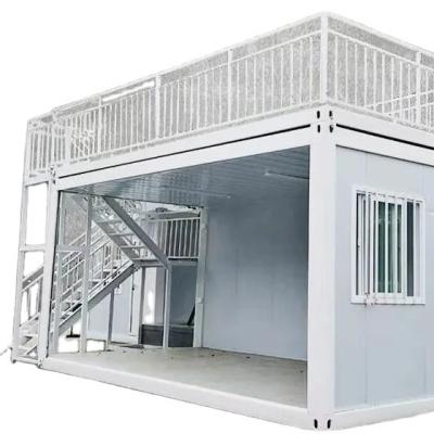 Arquiteto profissional desenho estilo de design moderno Container de escritório pré-fabricado a partir de 2023