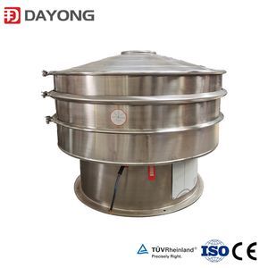 DY-1500 Rotary Vibrating Screen High Precision Large Output Powder Sieve 304 Stainless Steel 3 Layer 380V