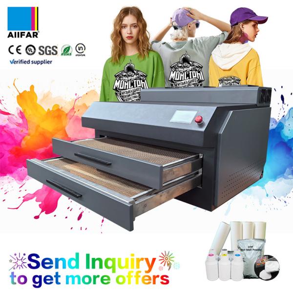 Eco Friendly New DTF Curing Oven With Adjustable Timer 140 Degrees Celsius Heating Temperature