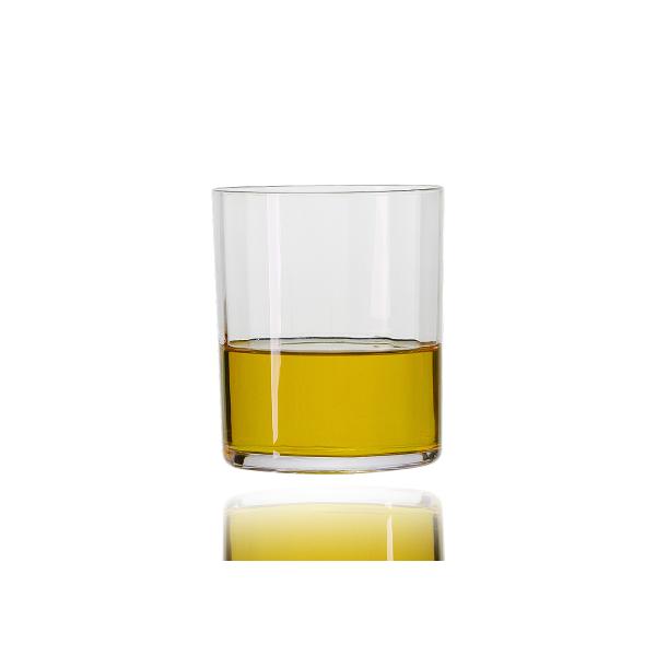 Clear 8.5cm Lead Free Crystal Whiskey Glasses , Smooth Mouth 7 Oz Whiskey Glass Cup