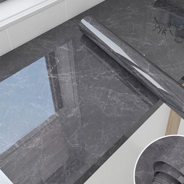 0.14 mm-0.16 mm épaisseur film de presse sous vide marbre PVC film de membrane stratifiée pour meubles panneau MDF