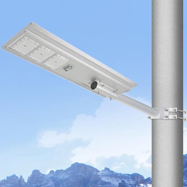 2 cabeças 100 watts integraram a fábrica solar 700x320x50mm da luz de rua do diodo emissor de luz