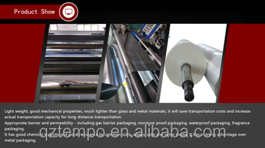 Ruloir de film stratifié PET EVA de qualité alimentaire pour emballage flexible personnalisé résistant à l'humidité