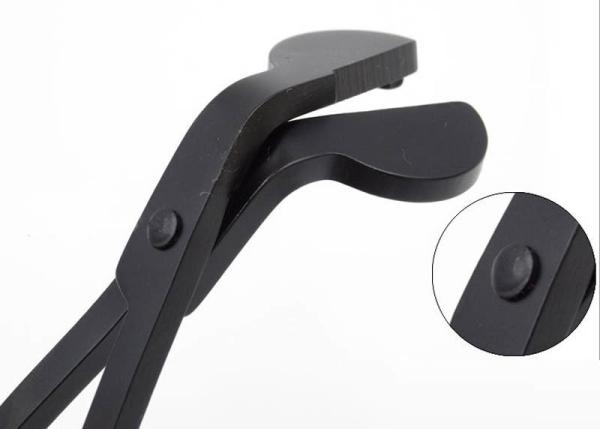 Stainless Steel Daily Household Items Matte Black Wick Cutting Scissors