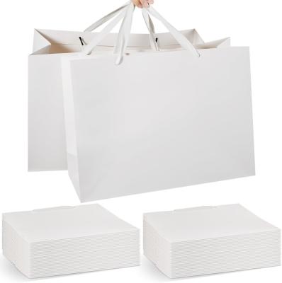 Luxury Paper Bag Gift Packing with Customized Size and Ribbon Handle