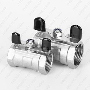 Stainless Steel Butterfly Valve 1/8"-46" NPT/BSPT Threaded