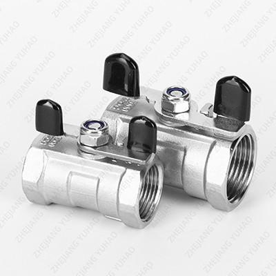 Stainless Steel Butterfly Valve 1/8-46 NPT/BSPT Threaded