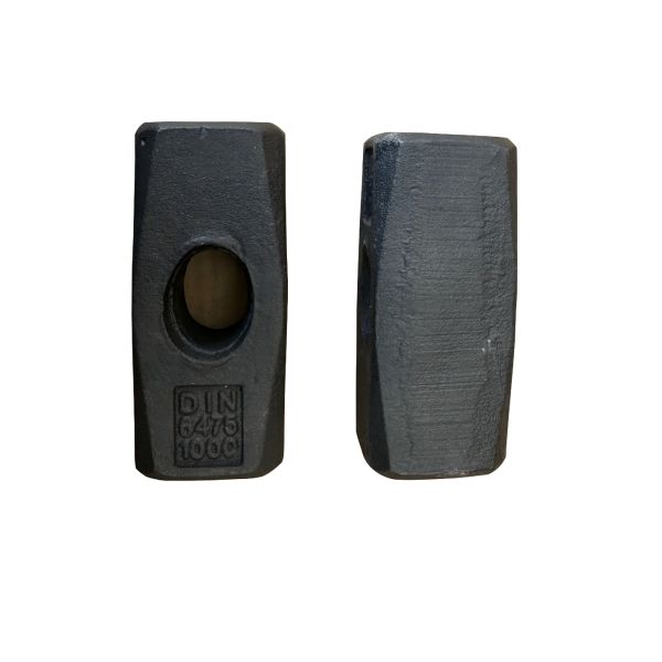 stone hammer with wooden handle