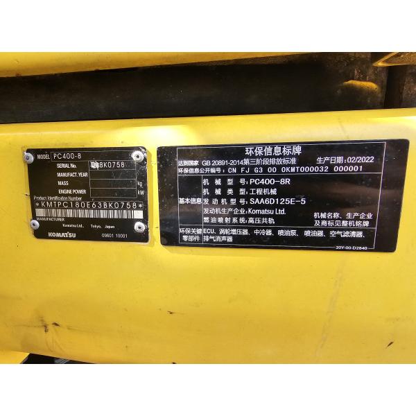 Japan Used Track Excavator Crawler Komatsu PC400 Excavator Original