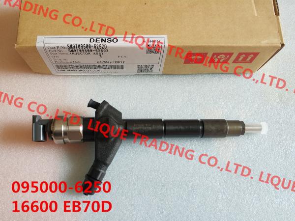 DENSO common rail injector 095000-6250, 095000-6252, SM9709500-6252D, for NISSAN 16600 EB70A ,16600 EB70D