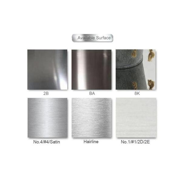 Hot / Cold Rolled 201 202  304 316 430 Grade Customized 2b Finish Stainless Steel Plate Sheet for Food Industry