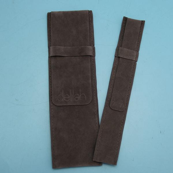 Bolsa portátil de la joyería del ante, bolso personalizado estilo de la joyería del sobre