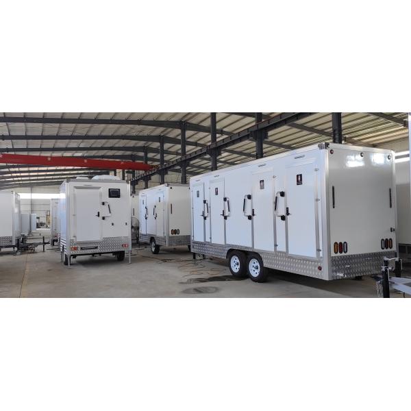Luxury 4 Stall Mobile Toilet Trailer / Переносные прицепы для туалетов