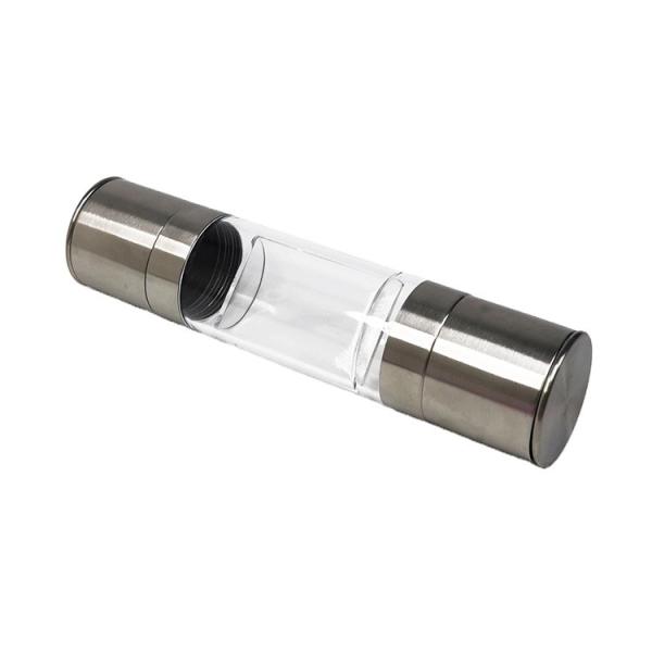 2 In 1 220mm 80ml Stainless Steel Salt Pepper Spice Grinder
