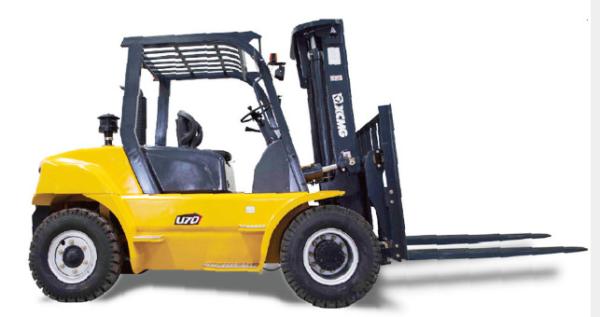 XCMG official manufacturer 7ton diesel forklift truck with Robust and Reliable Diesel Engine