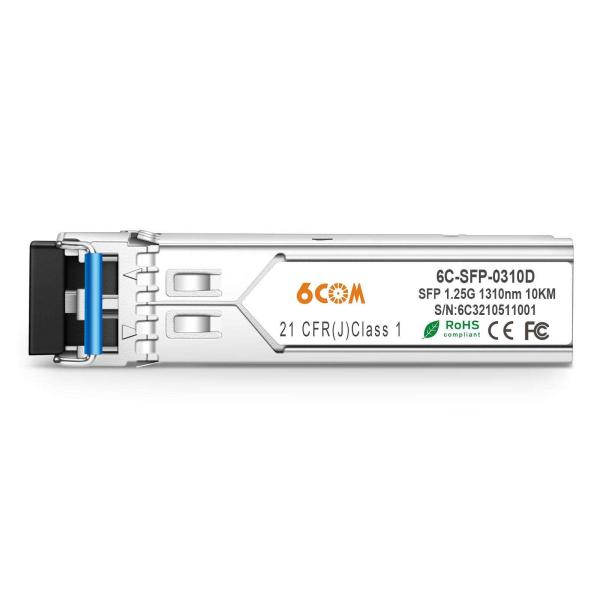 Stock Customized J4859D HP Aruba Compatible 1000BASE-LX SFP 1310nm 10km DOM Duplex LC MMF/SMF Transceiver Module for HPE